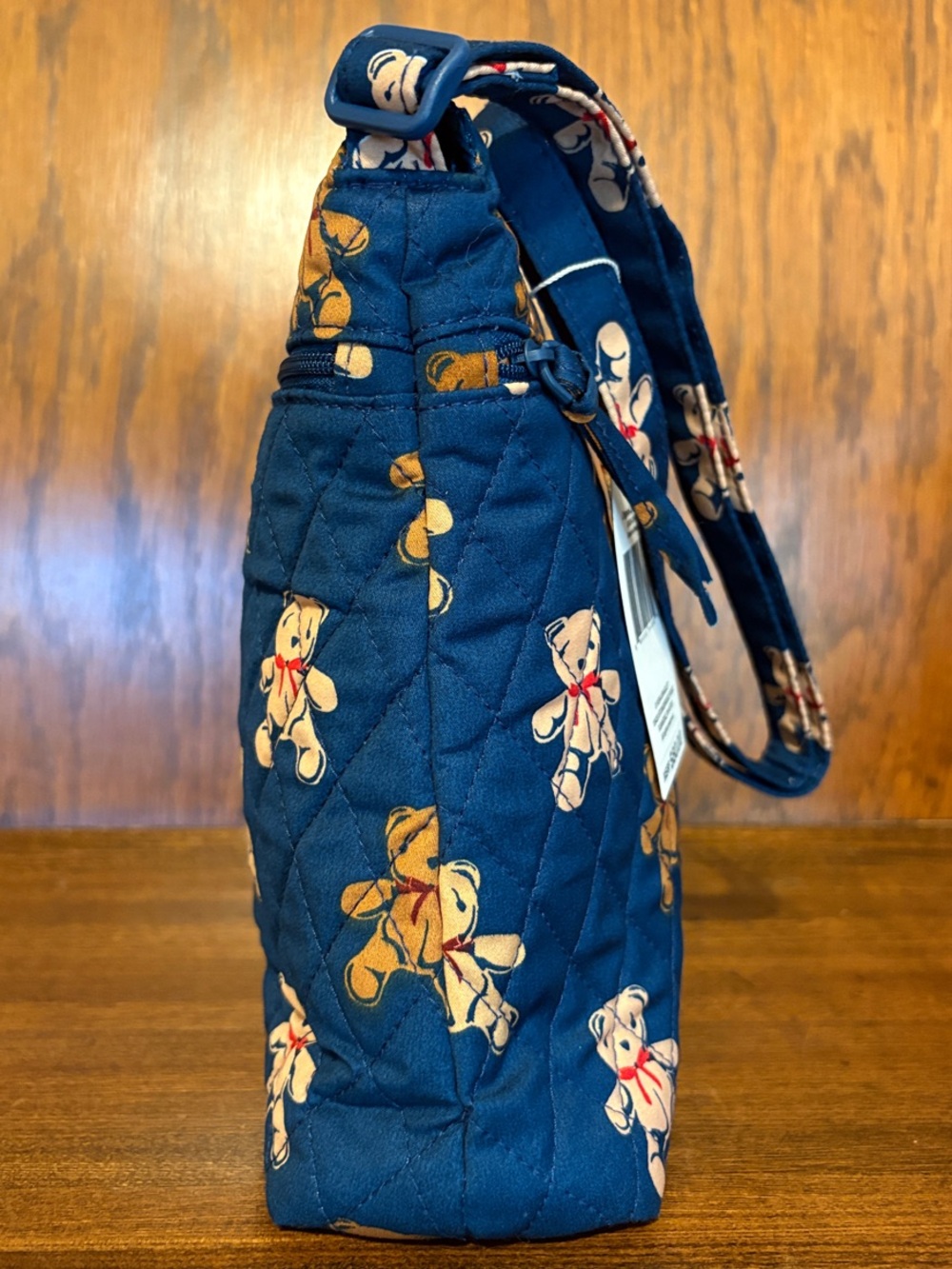 NWT-Vera Bradley-Bunch of 🐻 Bears 🧸Original Zip Hipster Crossbody Bag-$80 - Picture 4 of 16